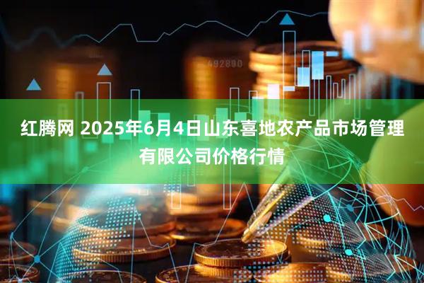 红腾网 2025年6月4日山东喜地农产品市场管理有限公司价格行情